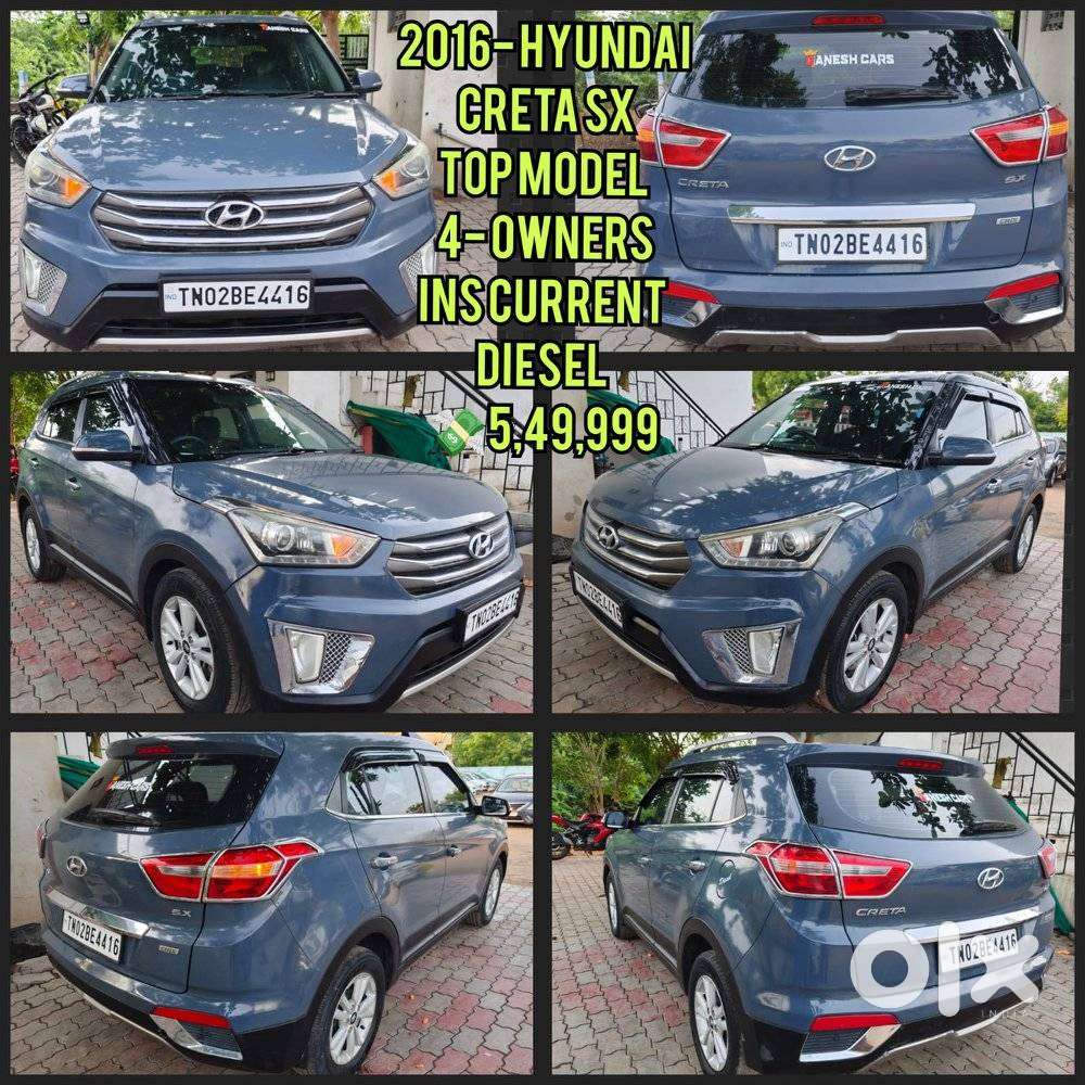 Hyundai Creta 1.6 Sx, 2016, Diesel