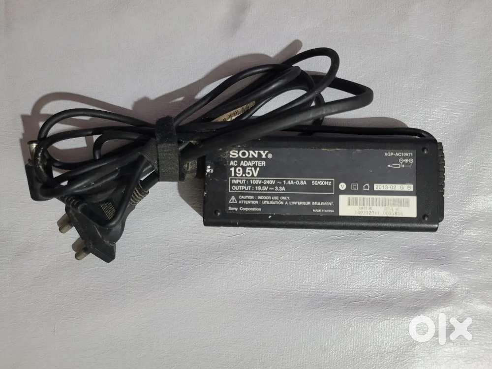 Sony Original VAIO Laptop Charger 19.5V 3.3A 65W &ndash; VGP-AC19V71