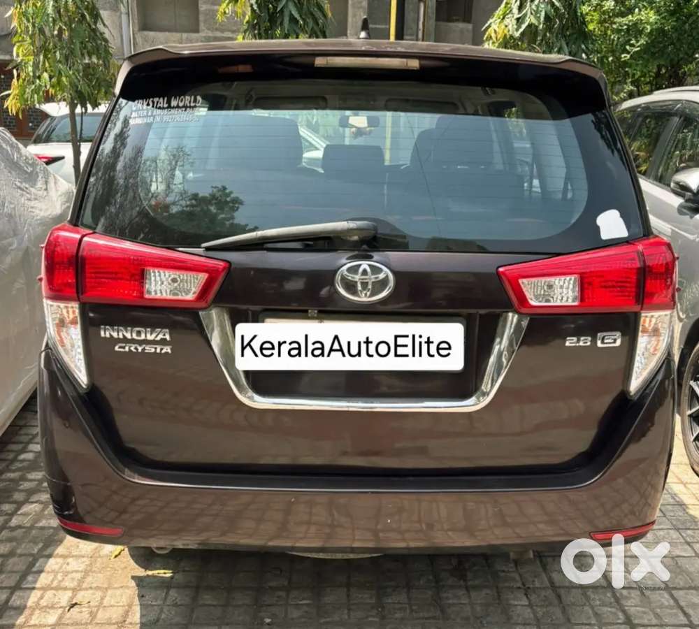 Toyota Innova Crysta Delhi Registration