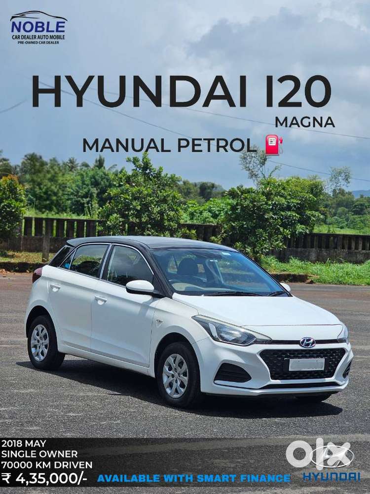 Hyundai I20 Magna 1.2 Mt, 2018, Petrol