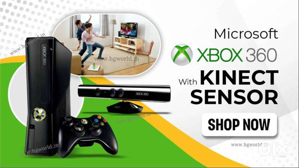 Microsoft Xbox 360 Slim 1Tb with Kinect & 150+Top Games 1Yr