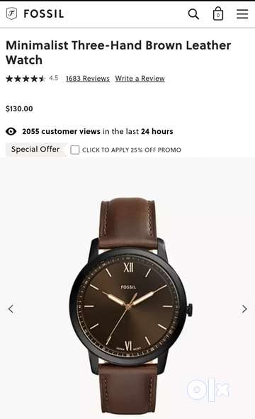 Olx fossil watch shop