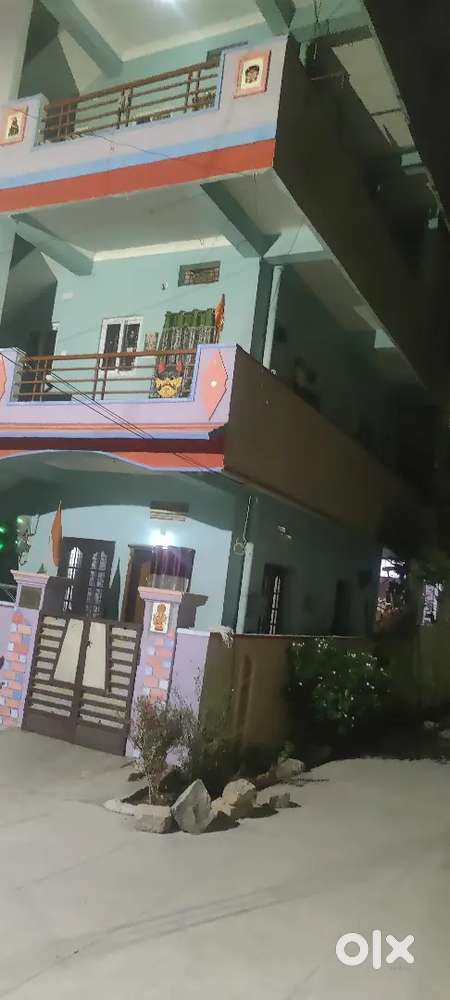 2 bhk east face house for rent near nallagandla