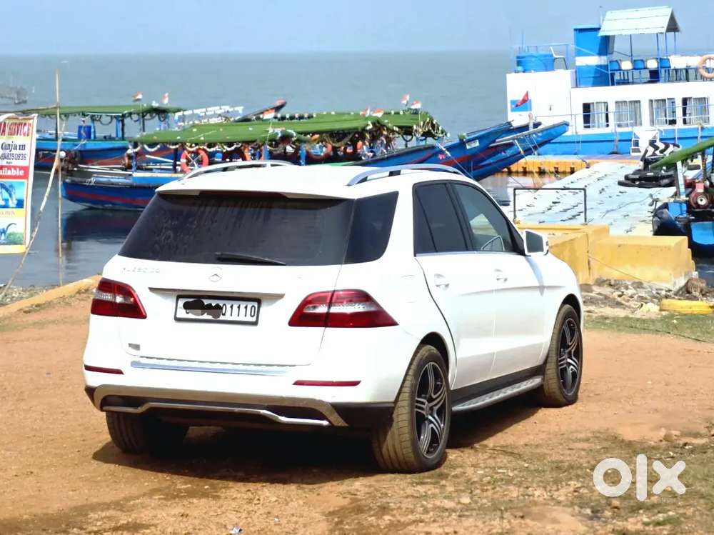 Mercedes Ml250 Suv Doctor Driven Vip Number White Color