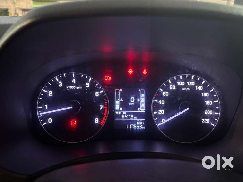 Hyundai Creta Sx+ 2017, Petrol, 100% Showroom Maintained