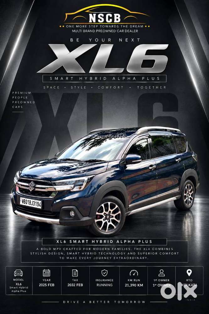Maruti Suzuki Xl6 1.5 Alpha Plus Mt, 2025, Petrol