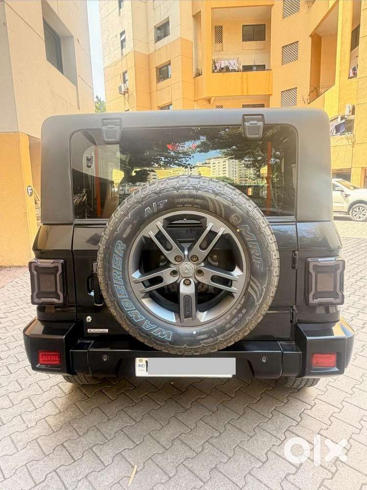 Mahindra Thar 2023 4x4 Diesel Automatic Black Color Excellen Condition
