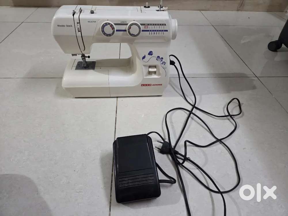 usha jenome wonder stitch sewing cloth stitching meachine
