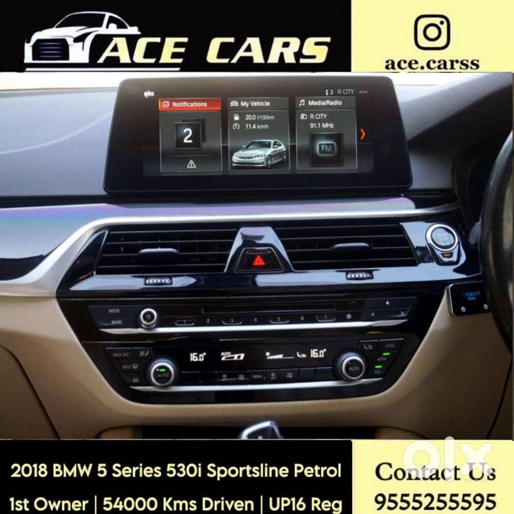 Bmw 5 Series 530i Sedan, 2018, Petrol