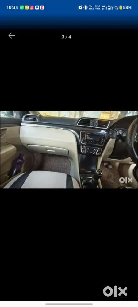 Maruti Suzuki Ciaz 2017 Diesel Push Start Well Maintained