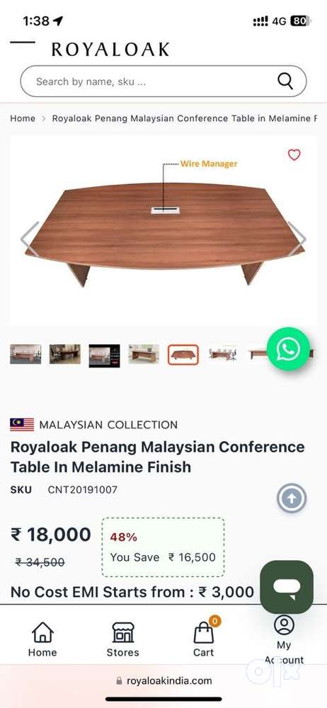 Royal oak deals conference table