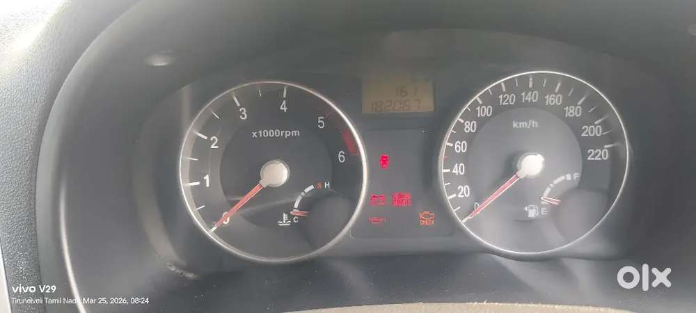 Hyundai Verna 16-04-2008 Diesel Engine Good Condition Ac Not Working