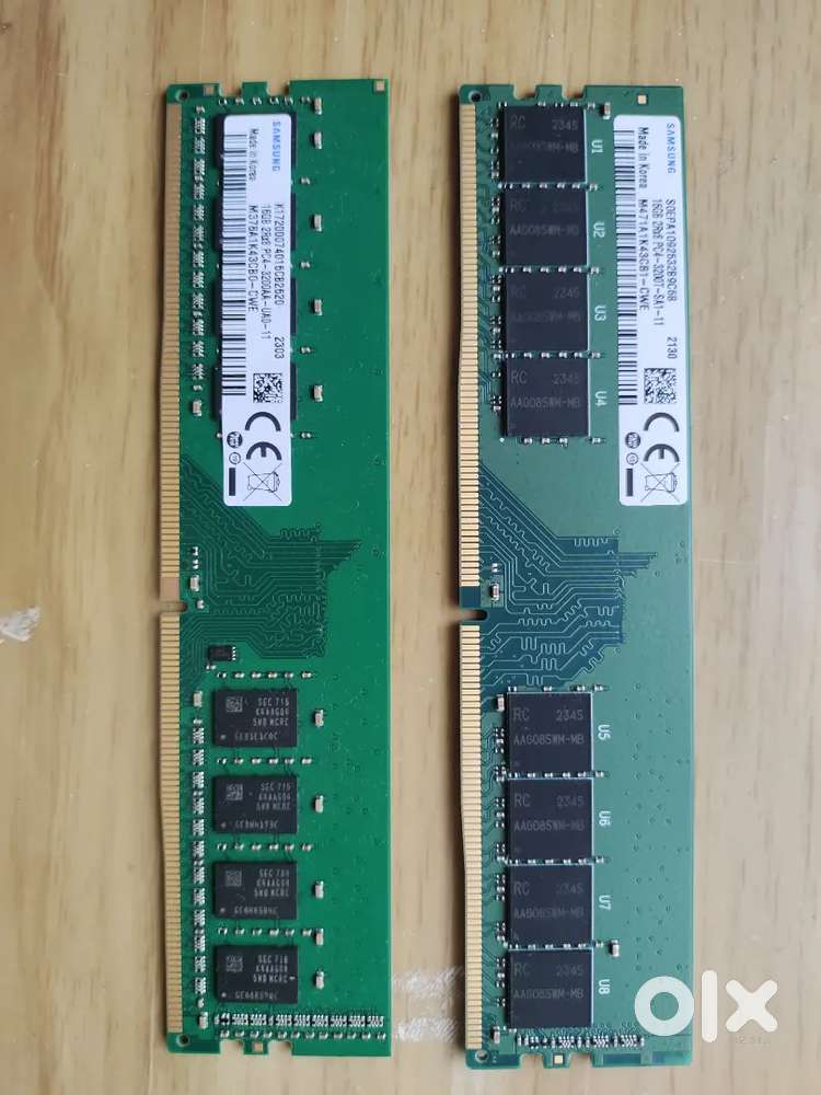 Samsung rams 16gb 2 pics