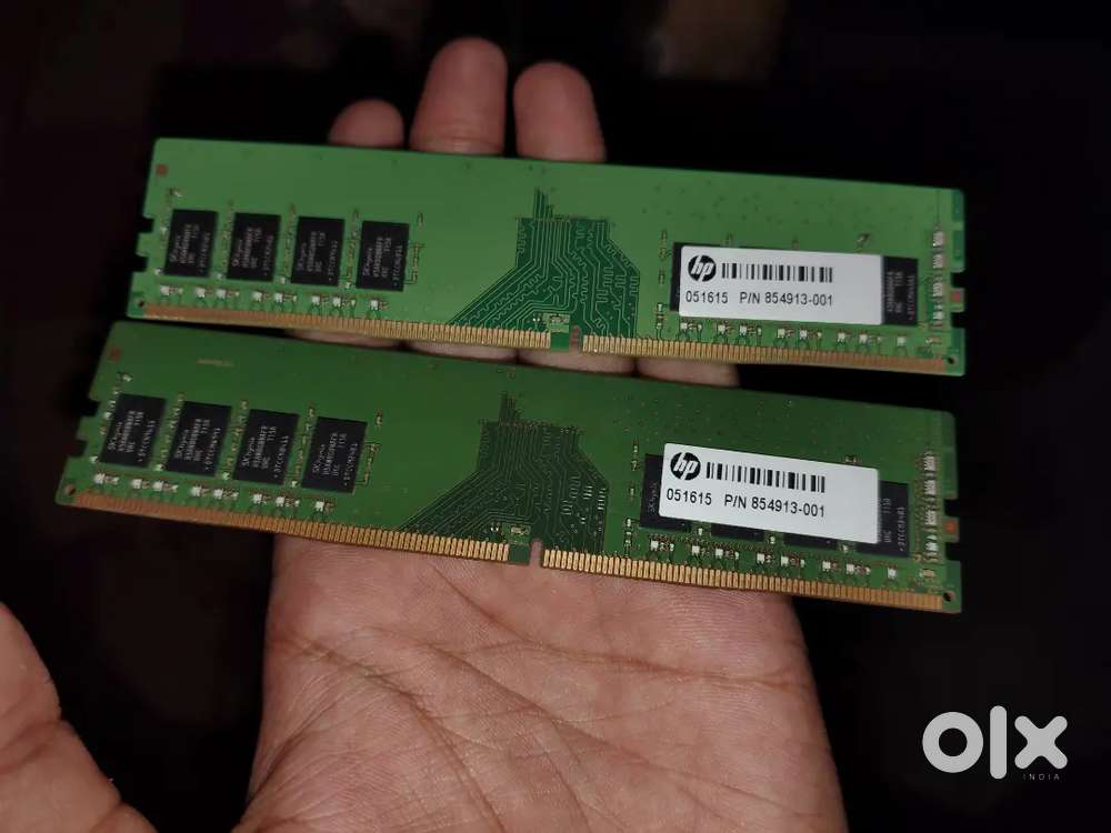 8gb ddr 4 ram 3 pieces good  condition fully working