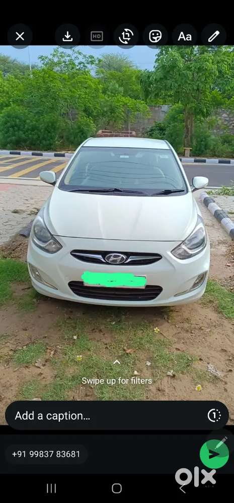 Hyundai Verna 2013 Diesel 98000 Km Driven