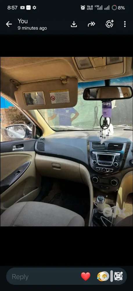 Hyundai Verna 2012 Sx (o)