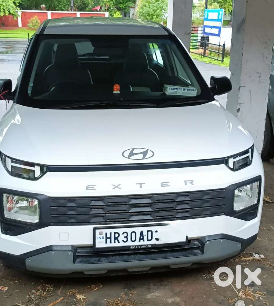Hyundai Exter Petrol 2025 For Rent 35000/- Per Month