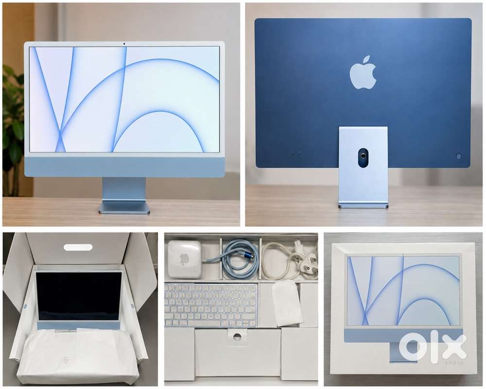 Apple iMac 24-inch M1  8GB RAM  256GB SSD  June 2023  Blue
