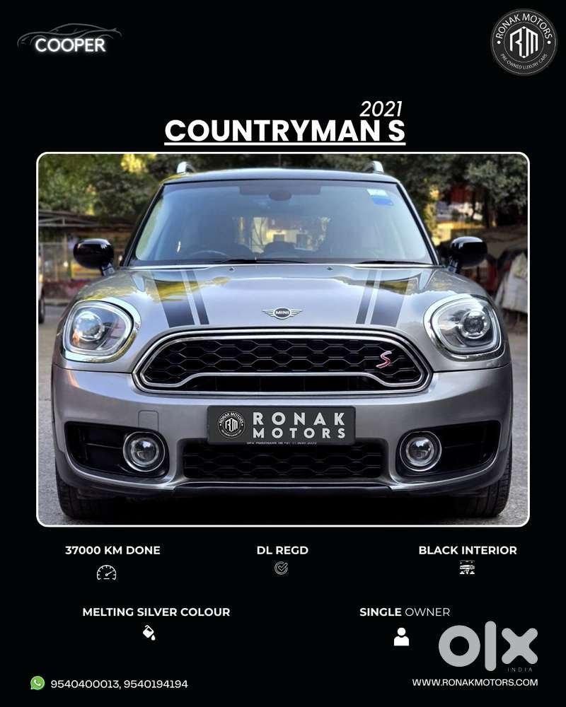 Mini Countryman Cooper S [2020-2021], 2021, Petrol