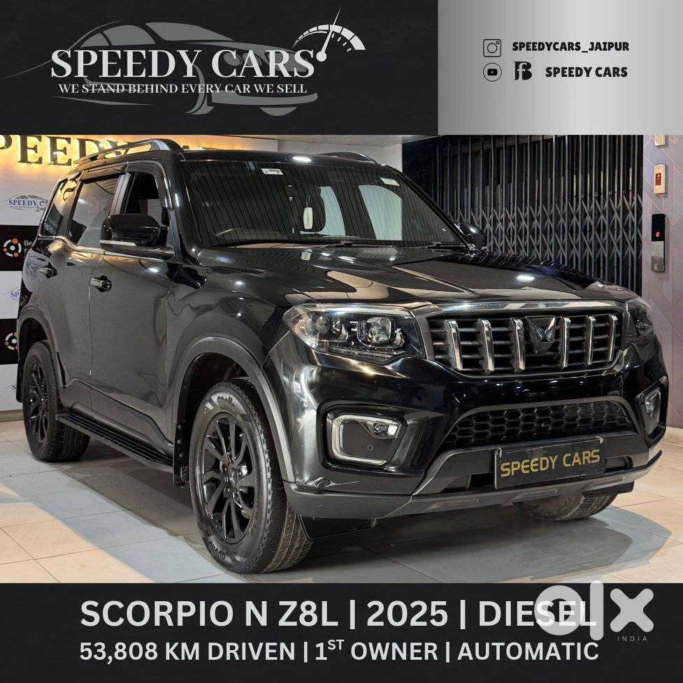 Mahindra Scorpio-n Z8 L Diesel At 2wd 7 Str, 2025, Diesel