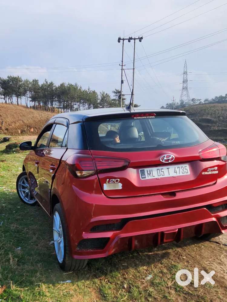 Hyundai I 20 With Modified Front And Back Bumper