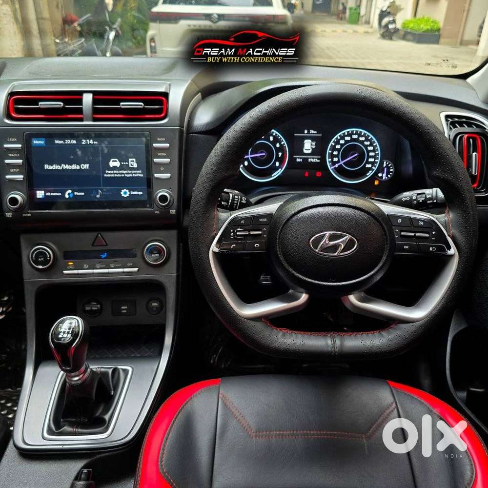 Hyundai Creta 1.5 S Plus Knight Petrol, 2022, Petrol