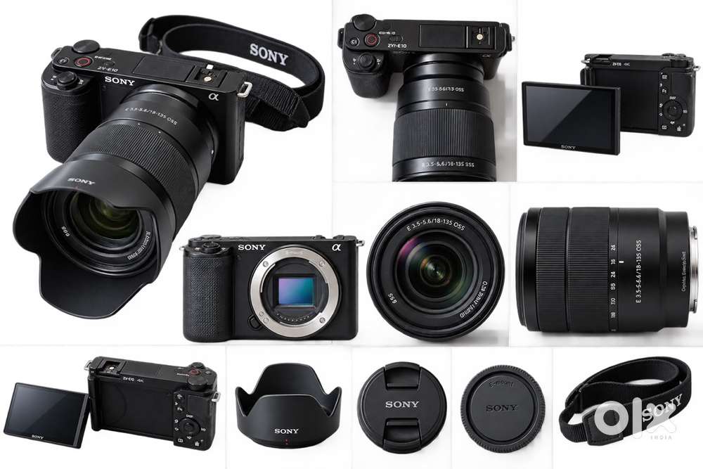 Sony ZV E-10 lens 16-50mm /50mm / 85mm/ lens Hood caps
