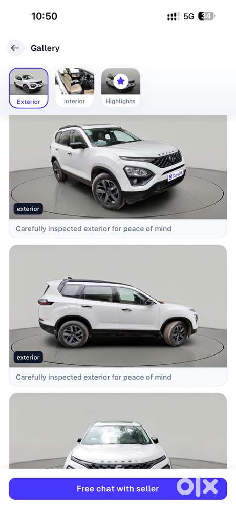 2023 Tata Safari 2.0 Kryotec Diesel