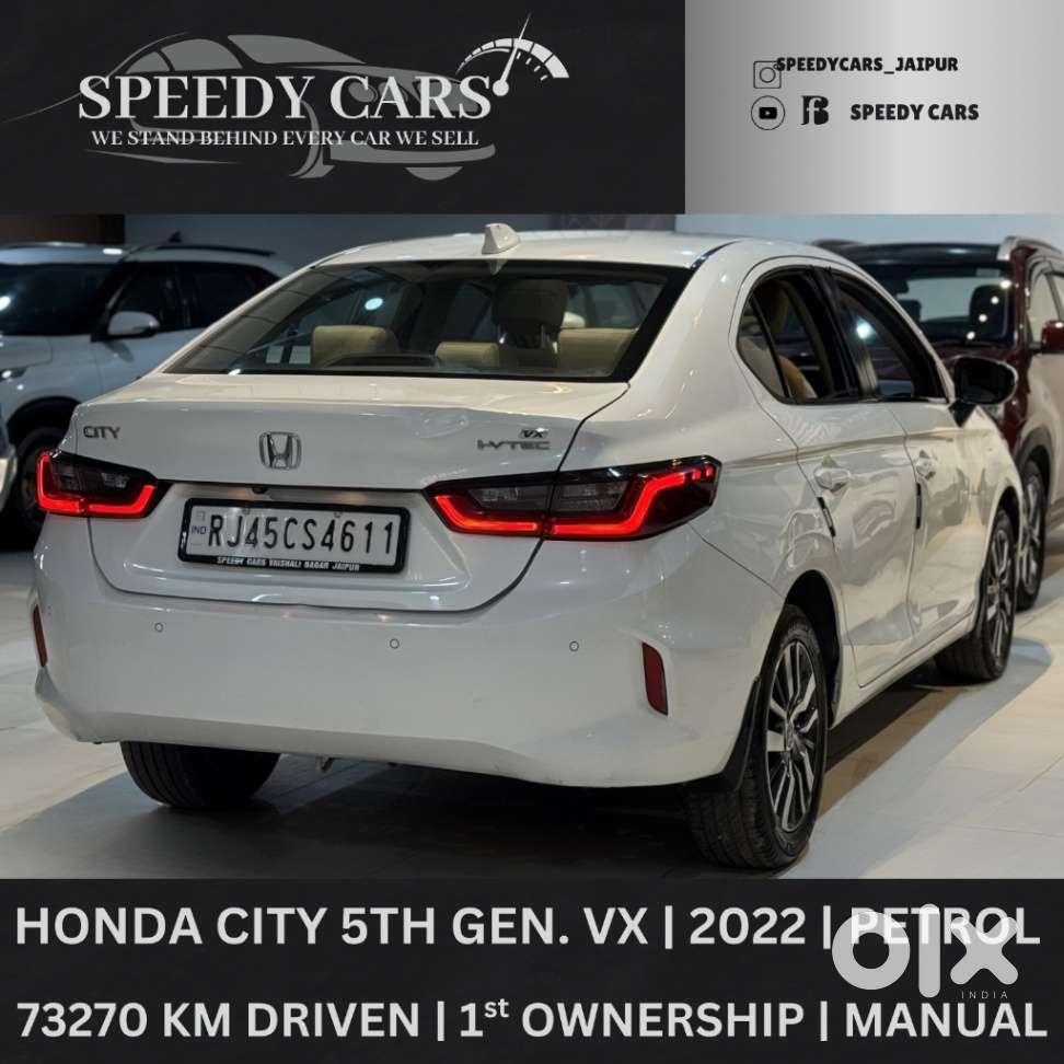 Honda City Vx Petrol Mt, 2022, Petrol