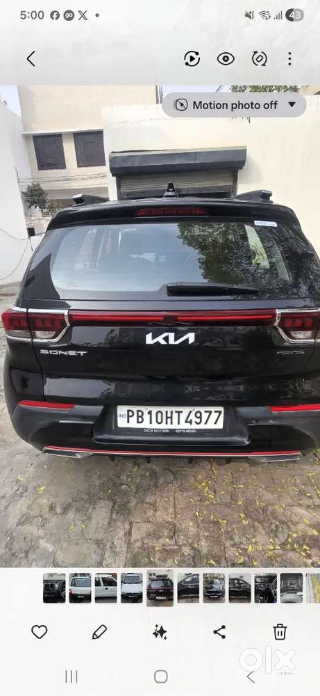 Kia Sonet 2022 Diesel Good Condition.all Original .showroom Condition