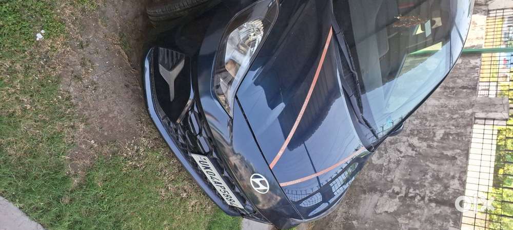 Grand I10 Nios Blue Car Manga