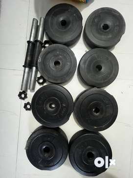 Adjustable Dumbbell Used Gym Fitness equipment for sale in Ghatkopar West OLX