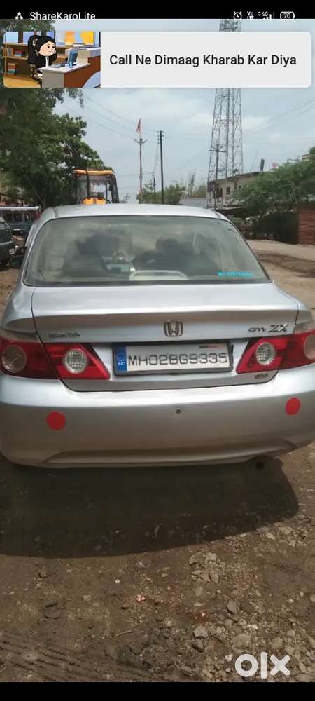 Honda City Zx 2008 Manual Petrol+cng Repassing At 2029 Paper Valid