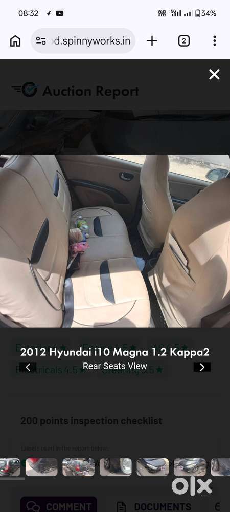 I 10 Magna Kappa Petrol Model 2012