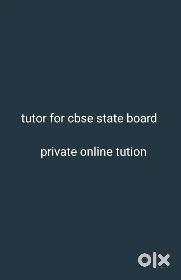 Online tution taken