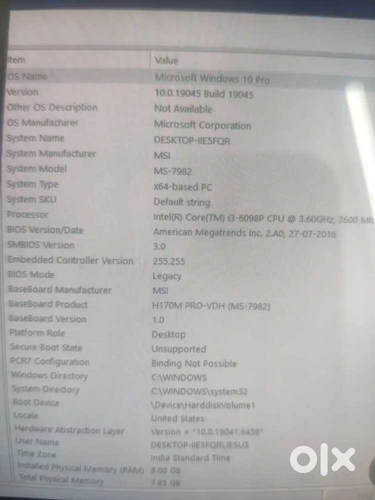 Sales pc with monitor speaker creative only @14999