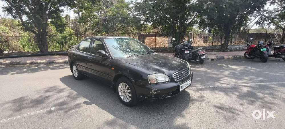 Maruti Suzuki Baleno Old Model And Yamaha Fz Bike