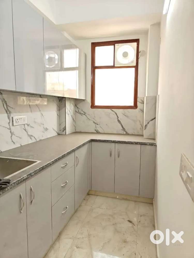 2bhk semi furnished flat
