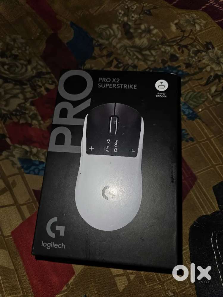 Logitech PRO X2 SUPERSTRIKE rapid trigger gaming mouse