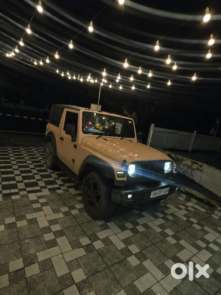 Mahindra Thar Only One In India Khaki Wrap