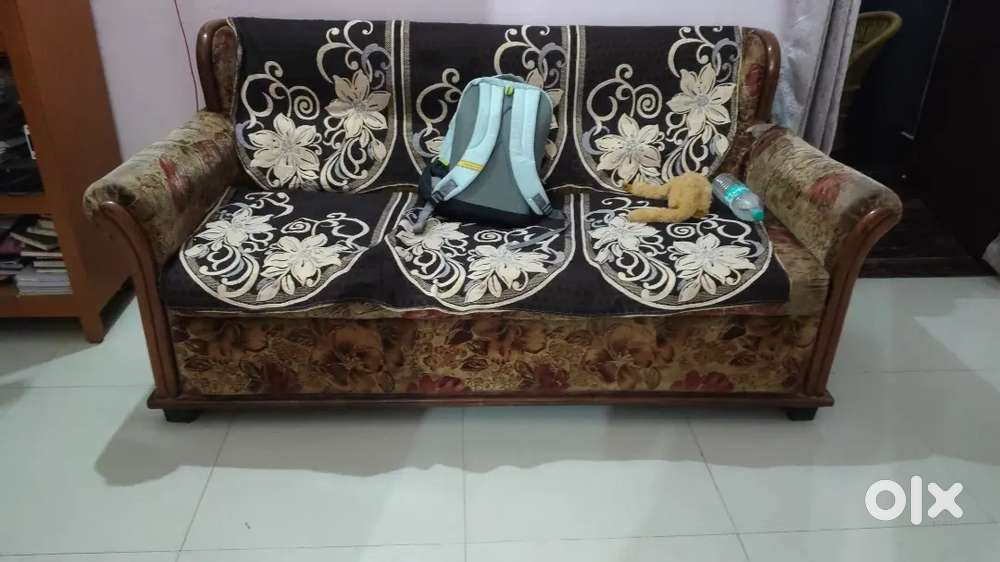 Wooden sofa luxury