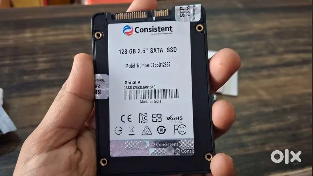 Consistent 128gb ssd