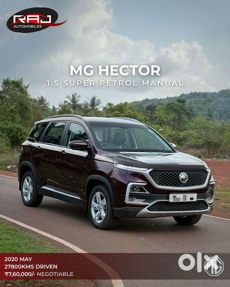 Mg Hector Super Petrol Mt, 2020, Petrol