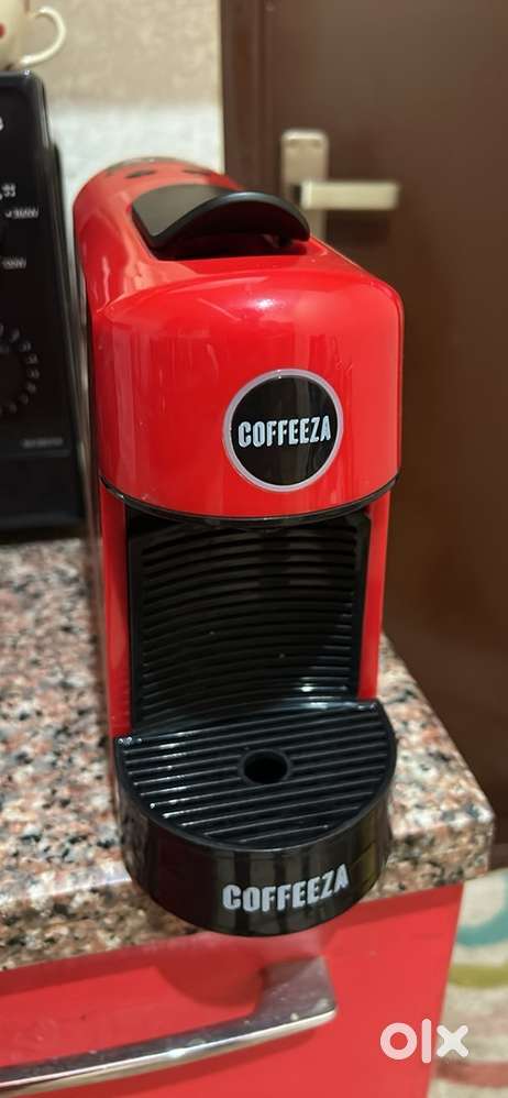 Coffeeza Finero Next Pod Coffee Machine (Limited Edition- Red