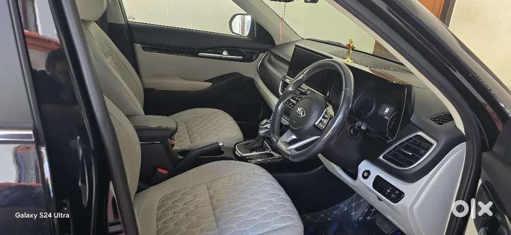Kia Seltos 2021 Petrol Automatic Low Kilometer 1st Owner. Ivt 2021
