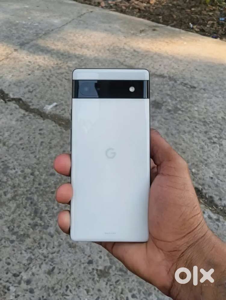 Google Pixel 6a (Chalk, 128 GB) (6 GB RAM) - Mobile Phones in