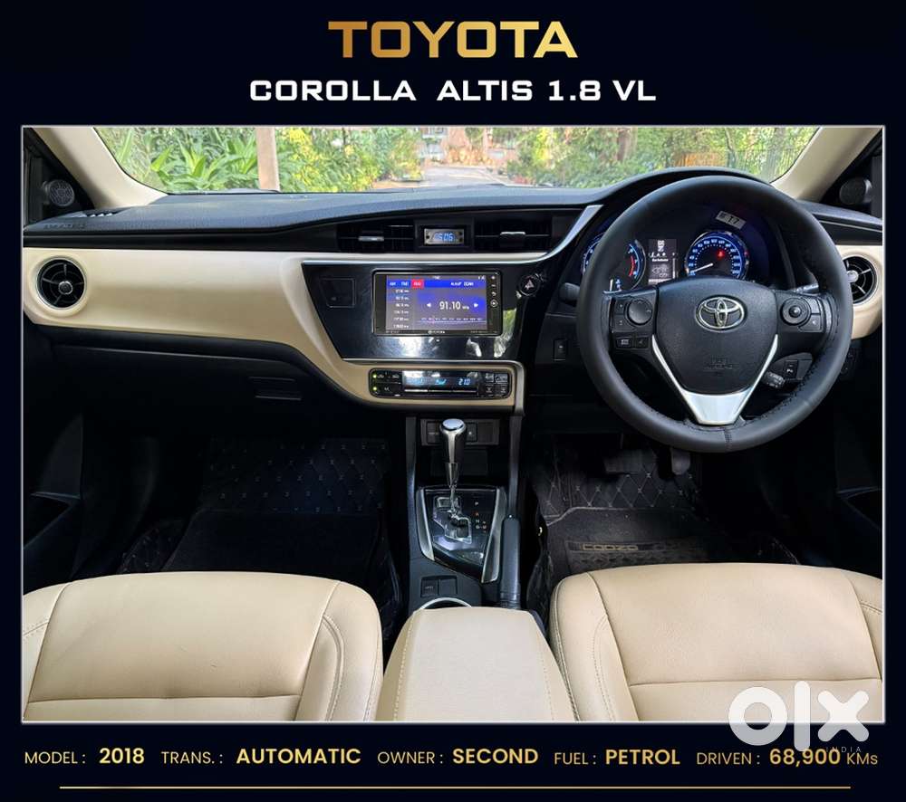 Toyota Corolla Altis Vl, 2018, Petrol