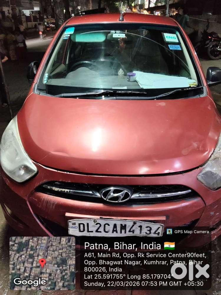 Hyundai I10 2011 Cng With Petrol And 130000 Km Driven
