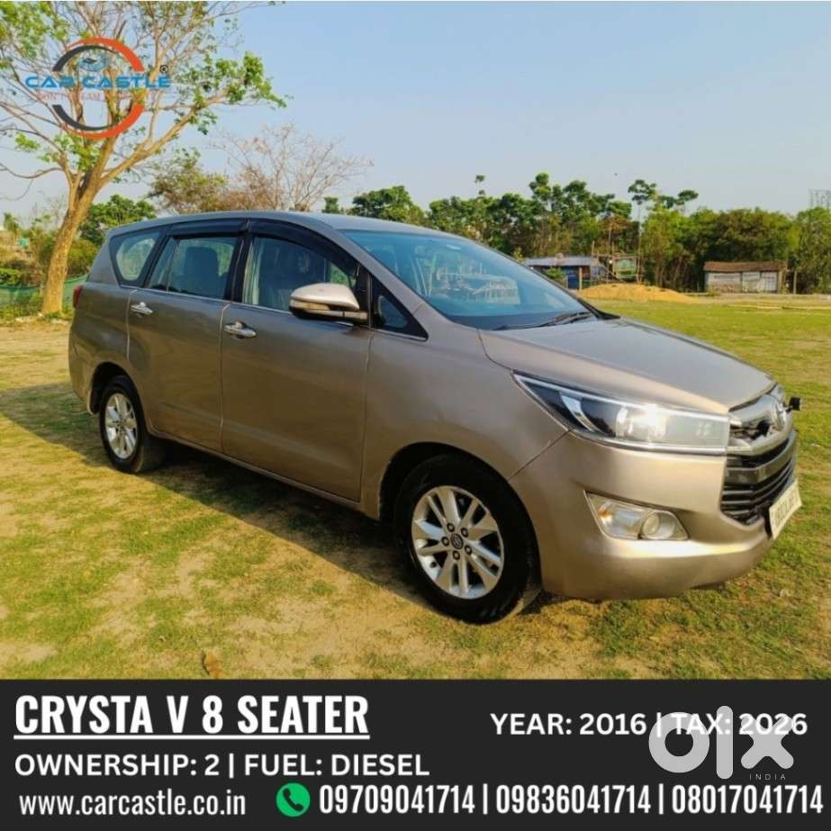 Toyota Innova Crysta 2.4 V 8 Str, 2016, Diesel