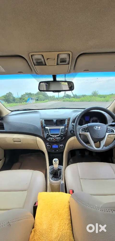 Hyundai Verna Sx(0) Diesel Secand Owner Family Trasfer Price Slightly